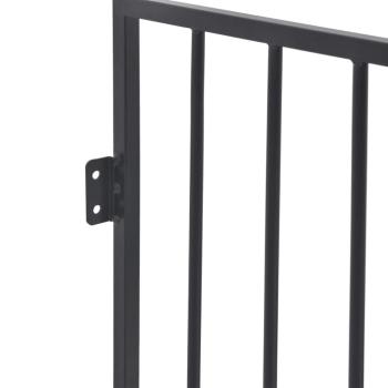 Kaminschutzgitter für Haustiere Schwarz Stahl