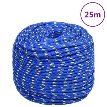 ARDEBO.de - Bootsseil Blau 6 mm 25 m Polypropylen
