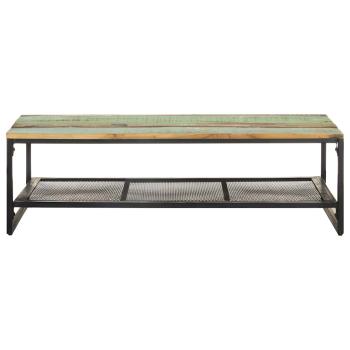Couchtisch 110x60x35 cm Recyceltes Massivholz