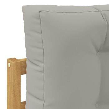 Outdoor-Sofagarnitur Polyester Weiß