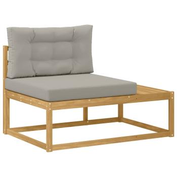 7 stk. Outdoor-Sofagarnitur Polyester Weiß