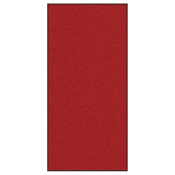Fußmatte Rot und Schwarz 120 x 250 cm 100% Polyamid
