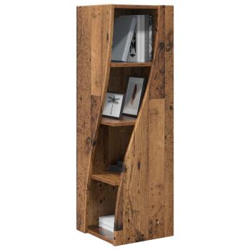 Eckschrank 32x32x102cm Holzwerkstoff Altholz