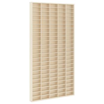 ARDEBO.de - Wanddisplay-Case Wandhalterung Beige 50 x 4,5 x 96 cm