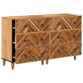 Stauraumschränke 2 stk. 60 x 33,5 x 75 cm Massivholz Mango