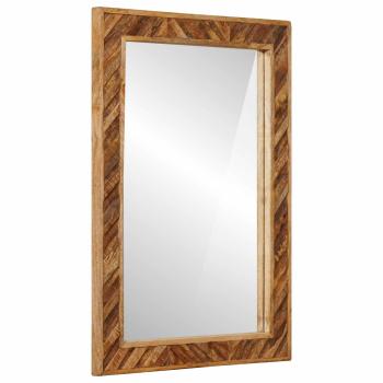 Badezimmerschrank-Set 2 stk. 62 x 33 x 58 cm Massivholz Mango