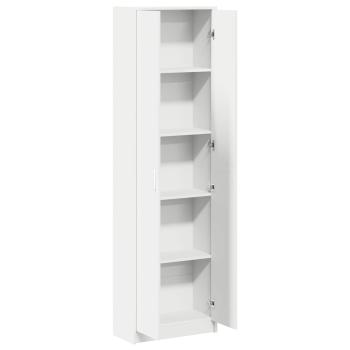 Kleiderschrank Weiß 55 x 25 x 189 cm Holzwerkstoff