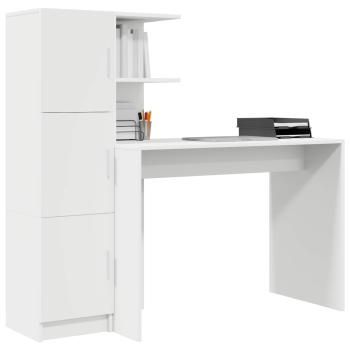 Schreibtisch 2 pcs Weiß