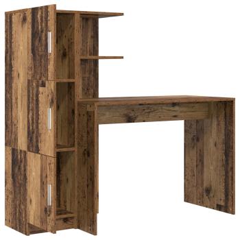 Schreibtisch 2 pcs Altholz