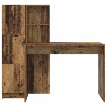 Schreibtisch 2 pcs Altholz