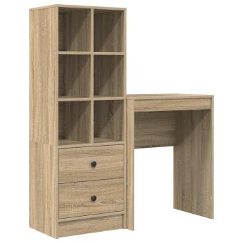 Schreibtisch Sonoma-Eiche 105,5 x 34 x 127 cm 2 stk.
