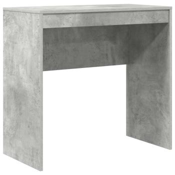 Schreibtisch mit Schubladen mit Regal 2 pcs Beton Grau