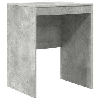 Schreibtisch mit Schubladen mit Regal 2 pcs Beton Grau