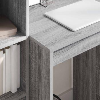 Schreibtisch Graues Sonoma 105,5 x 50 x 127 cm 2 stk.