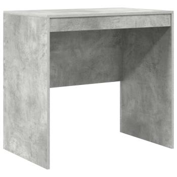 Schreibtisch mit Schubladen mit Regal 2 pcs Beton Grau
