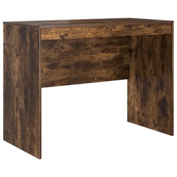 Schreibtisch mit Schubladen 2 pcs Geräucherte Eiche