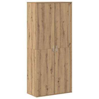 Hochschrank 80 x 39 x 178 cm Holzwerkstoff Artisan-Eiche