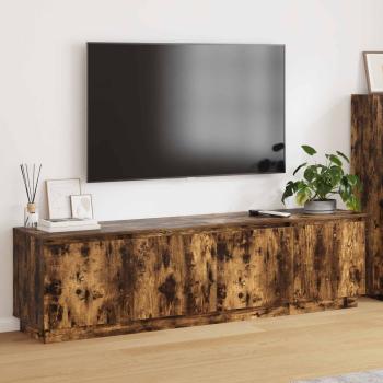 ARDEBO.de - TV-Schränk 180 x 38 x 49 cm Geräucherte Eiche Holzwerkstoff