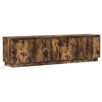 TV-Schränk 180 x 38 x 49 cm Geräucherte Eiche Holzwerkstoff