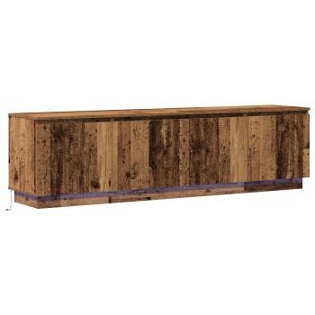 TV-Schränk 180 x 38 x 49 cm Altholz Holzwerkstoff