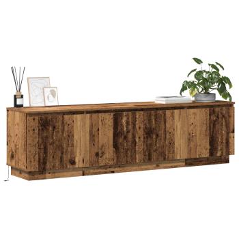 TV-Schränk 180 x 38 x 49 cm Altholz Holzwerkstoff