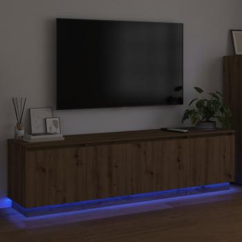 TV-Schränk 180 x 38 x 49 cm Artisan-Eiche Holzwerkstoff