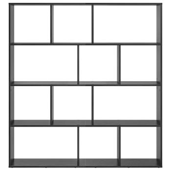 Bücherregal 12 Ebenen 132 x 29 x 141,5 cm Holzwerkstoff