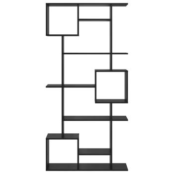 Bücherregal 9 Ebenen 92 x 29 x 188 cm Holzwerkstoff