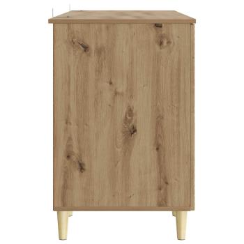 Schreibtisch Artisan-Eiche 142,5 x 50 x 75 cm Holzwerkstoff