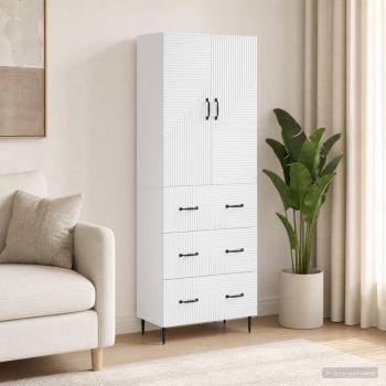 ARDEBO.de - Schrankset 2 stk. 66 x 34,5 x 90 cm Holzwerkstoff