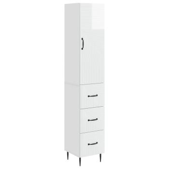 Schrankset 2 stk. 33 x 34,5 x 90 cm Holzwerkstoff