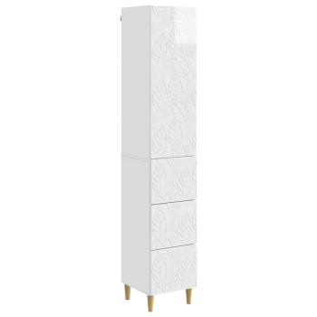 Schrankset 2 stk. 33 x 34,5 x 90 cm Holzwerkstoff