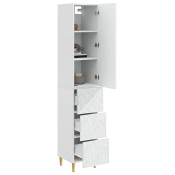 Schrankset 2 stk. 33 x 34,5 x 90 cm Holzwerkstoff