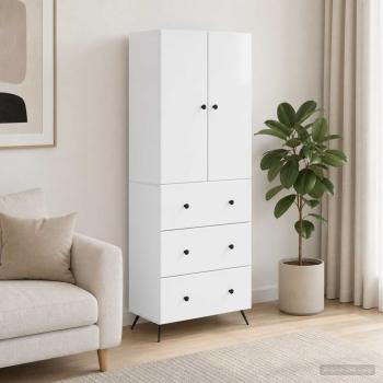 ARDEBO.de - Schrankset 2 stk. 66 x 34,5 x 90 cm Holzwerkstoff