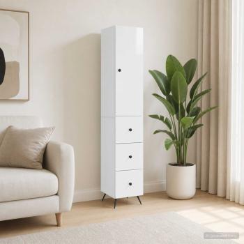 ARDEBO.de - Schrankset 2 stk. 34,5 x 34,5 x 90 cm Holzwerkstoff