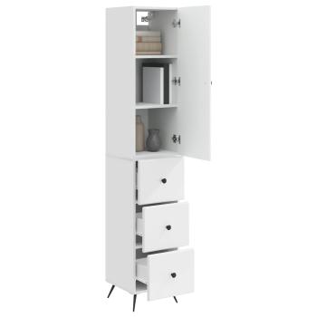 Schrankset 2 stk. 34,5 x 34,5 x 90 cm Holzwerkstoff