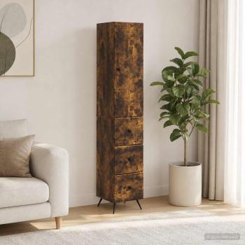ARDEBO.de - Schrankset 2 stk. 34,5 x 34,5 x 90 cm Holzwerkstoff