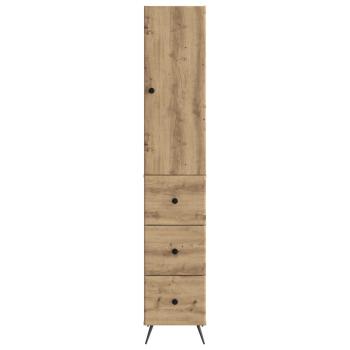 Schrankset 2 stk. 34,5 x 34,5 x 90 cm Holzwerkstoff