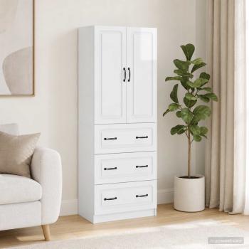 ARDEBO.de - Schrankset 2 stk. 66 x 34,5 x 87 cm Holzwerkstoff