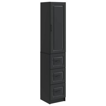 Schrankset 2 stk. 33 x 34,5 x 87 cm Holzwerkstoff Schwarz