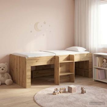 ARDEBO.de - Hochbett für Kinder Artisan-Eiche 80 x 200 cm Holzwerkstoff