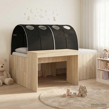 ARDEBO.de - Hochbett mit Schreibtisch für Kinder 3 Stk. Holzwerkstoff