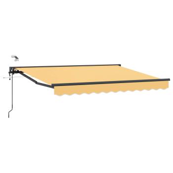 Elektrische ausziehbare Markise Sand 2,5 x 2 m