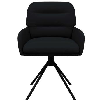 Drehstuhl Esszimmer 4 Stk. Kunstleder Schwarz 59 x 59,5 x 90 cm