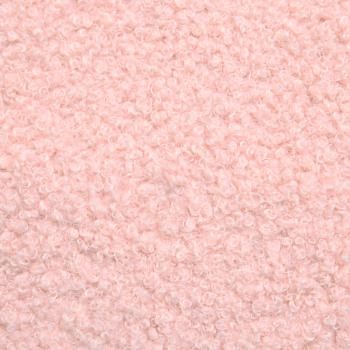 Drehstuhl Esszimmer 6 Stk. Bouclé Rosa 54 x 58 x 87 cm