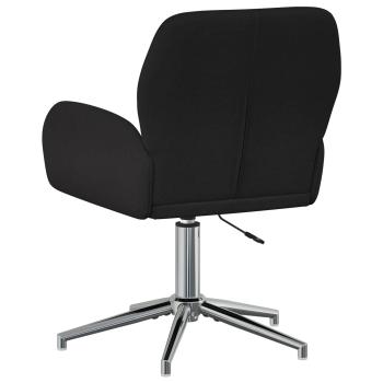 Bürostühle 2 Stk. 54 x 58 x 90 cm Schwarz Stoff