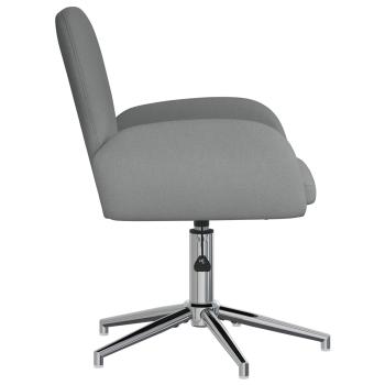 Bürostühle 6 Stk. 54 x 58 x 90 cm Dunkelgrau Stoff