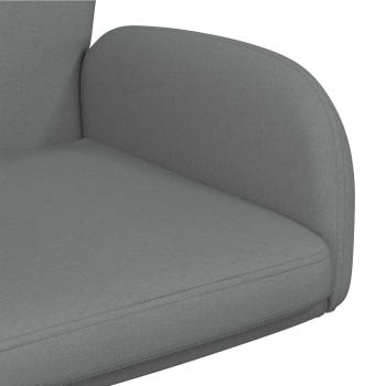 Bürostühle 6 Stk. 54 x 58 x 90 cm Dunkelgrau Stoff
