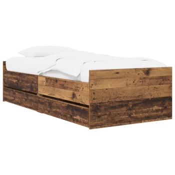 Bettrahmen Altholz Holzwerkstoff