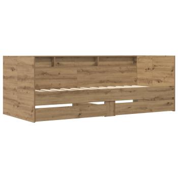 Tagesbett mit Schubladen Kunsthandwerk Eiche Holzwerkstoff